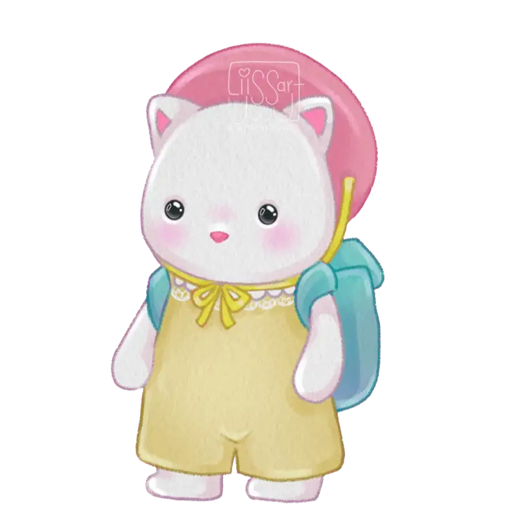 Emote de ternurin, coleccion estilo pijamas, realizado por liissart ilustrtadora y emote artist