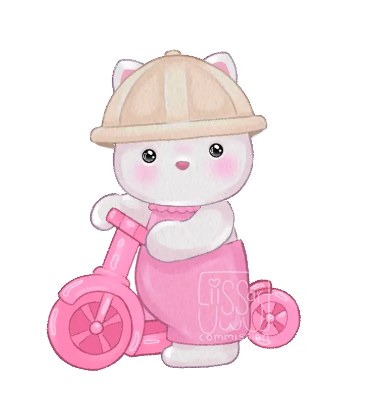 Emote de ternurin, coleccion estilo pijamas, realizado por liissart ilustrtadora y emote artist